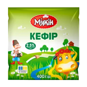 Кефір Мілкін 2,5% 0,4кг