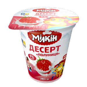 Десерт Полуниця 9% 280г