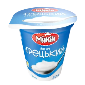 Йогурт Мілкін 2,5% Грецький 280г
